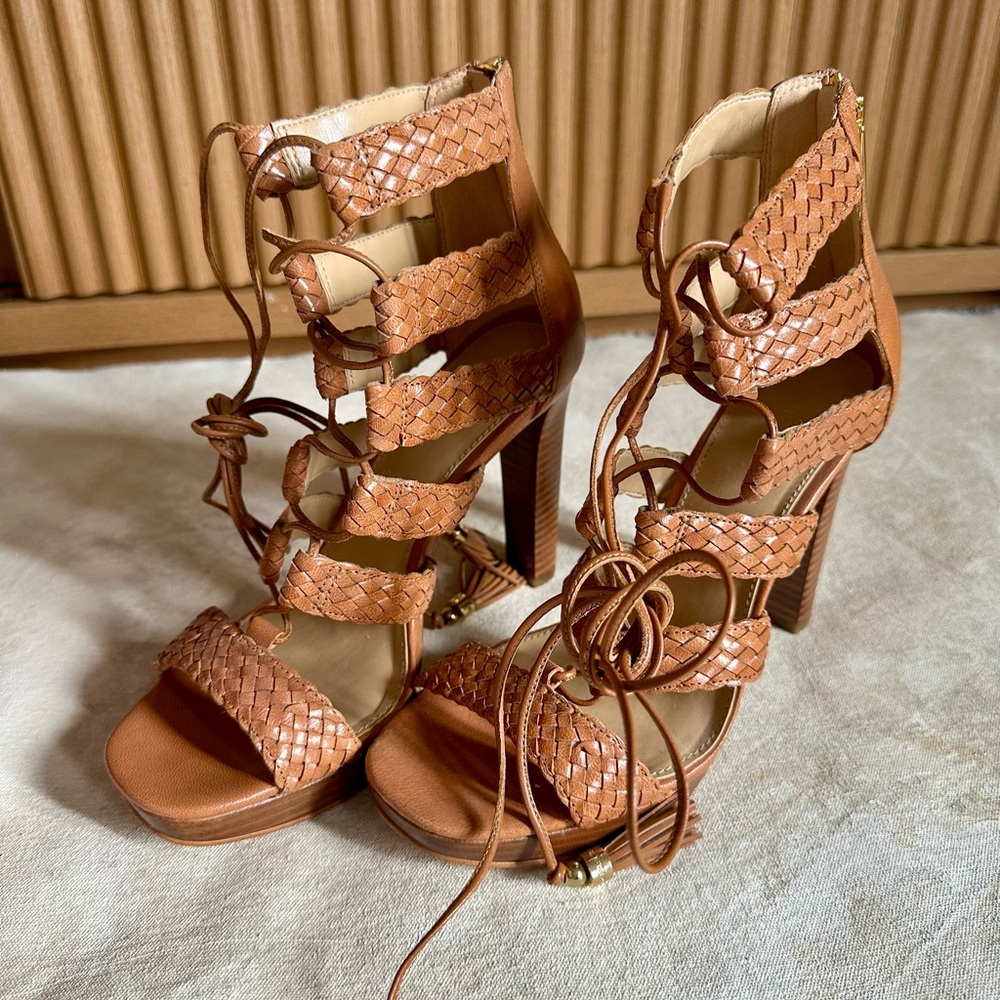 Michael Kors ‘Monterry’ Platform Woven Heel